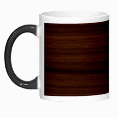 Dark Brown Wood Texture, Cherry Wood Texture, Wooden Morph Mug by nateshop