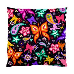 Floral Butterflies Standard Cushion Case (one Side) by nateshop