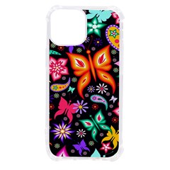 Floral Butterflies Iphone 13 Mini Tpu Uv Print Case by nateshop