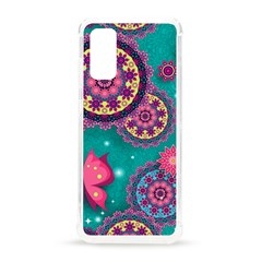 Floral Pattern, Abstract, Colorful, Flow Samsung Galaxy S20 6 2 Inch Tpu Uv Case by nateshop