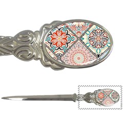Flowers Pattern, Abstract, Art, Colorful Letter Opener by nateshop
