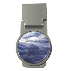 Majestic Clouds Landscape Money Clips (round)  by dflcprintsclothing