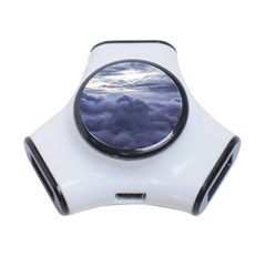 Majestic Clouds Landscape 3-port Usb Hub by dflcprintsclothing