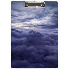 Majestic Clouds Landscape A4 Acrylic Clipboard by dflcprintsclothing