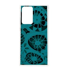 Mazipoodles Love Flowers - Just Dark Teal Samsung Galaxy Note 20 Ultra Tpu Uv Case by Mazipoodles