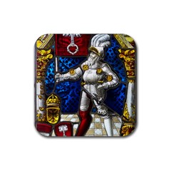 Knight Armor Rubber Coaster (square)