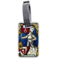 Knight Armor Luggage Tag (one Side)