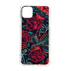 Vintage Flash Tattoos Designs Seamless Pattern Iphone 11 Pro Max 6 5 Inch Tpu Uv Print Case