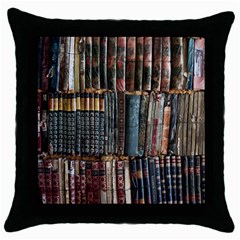 Menton Old Town France Throw Pillow Case (Black)