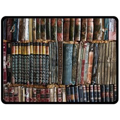 Menton Old Town France Fleece Blanket (Large)