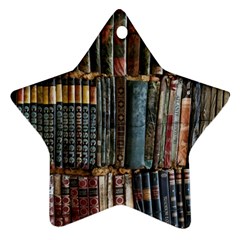 Abstract Colorful Texture Star Ornament (Two Sides)