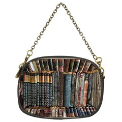 Abstract Colorful Texture Chain Purse (Two Sides)