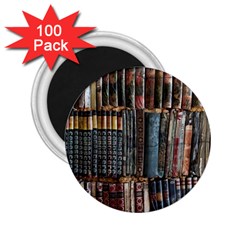 Pile Of Books Photo Of Assorted Book Lot Backyard Antique Store 2.25  Magnets (100 pack) 