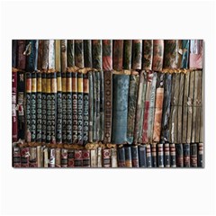 Pile Of Books Photo Of Assorted Book Lot Backyard Antique Store Postcard 4 x 6  (Pkg of 10)