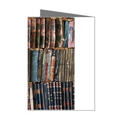 Pile Of Books Photo Of Assorted Book Lot Backyard Antique Store Mini Greeting Cards (Pkg of 8)