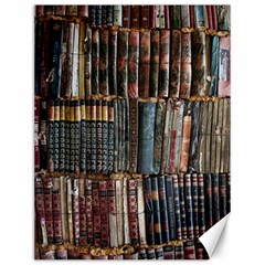 Pile Of Books Photo Of Assorted Book Lot Backyard Antique Store Canvas 12  x 16 