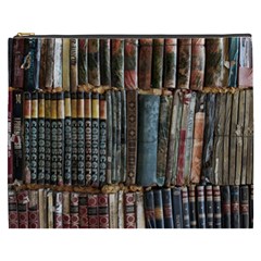 Pile Of Books Photo Of Assorted Book Lot Backyard Antique Store Cosmetic Bag (XXXL)