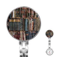 Pile Of Books Photo Of Assorted Book Lot Backyard Antique Store Stainless Steel Nurses Watch