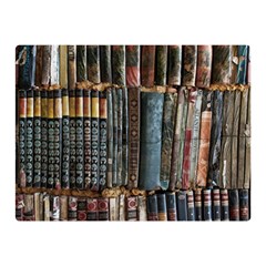 Pile Of Books Photo Of Assorted Book Lot Backyard Antique Store Two Sides Premium Plush Fleece Blanket (Mini)