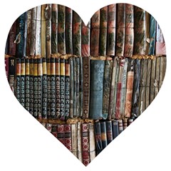 Pile Of Books Photo Of Assorted Book Lot Backyard Antique Store Wooden Puzzle Heart by Bedest