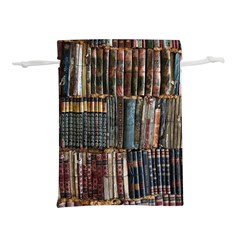 Pile Of Books Photo Of Assorted Book Lot Backyard Antique Store Lightweight Drawstring Pouch (L)