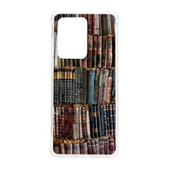 Pile Of Books Photo Of Assorted Book Lot Backyard Antique Store Samsung Galaxy S20 Ultra 6.9 Inch TPU UV Case