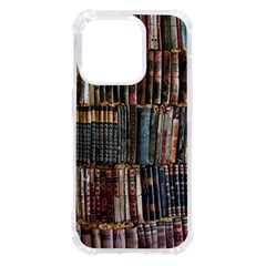 Pile Of Books Photo Of Assorted Book Lot Backyard Antique Store iPhone 14 Pro TPU UV Print Case