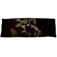 Astronaut Playing Guitar Parody Body Pillow Case (dakimakura)