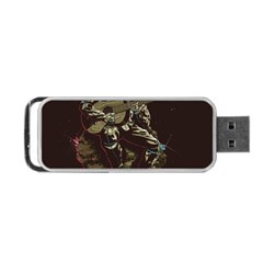 Astronaut Playing Guitar Parody Portable Usb Flash (two Sides)