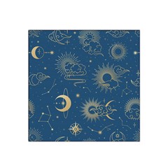 Asian Seamless Galaxy Pattern Satin Bandana Scarf 22  X 22 