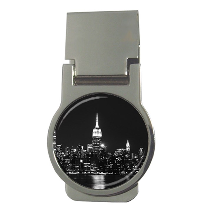 Photography Of Buildings New York City  Nyc Skyline Money Clips (Round) 