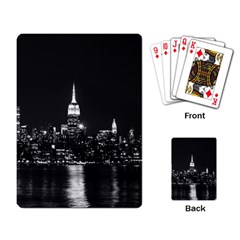 Photography Of Buildings New York City  Nyc Skyline Playing Cards Single Design (rectangle)