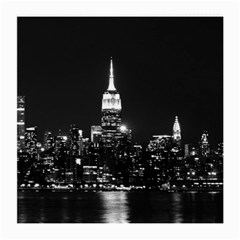 Photography Of Buildings New York City  Nyc Skyline Medium Glasses Cloth (2 Sides)