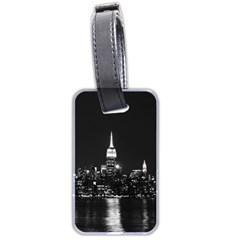 Photography Of Buildings New York City  Nyc Skyline Luggage Tag (two Sides)