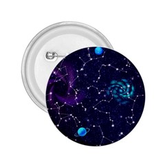 Realistic Night Sky With Constellations 2.25  Buttons