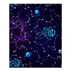 Realistic Night Sky With Constellations Shower Curtain 60  X 72  (medium) 