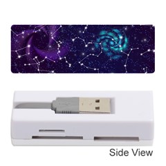 Realistic Night Sky With Constellations Memory Card Reader (Stick)