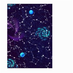 Realistic Night Sky With Constellations Large Garden Flag (two Sides)