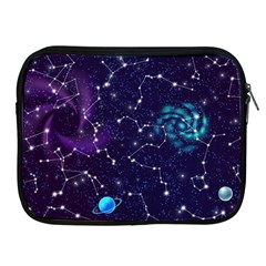 Realistic Night Sky With Constellations Apple Ipad 2/3/4 Zipper Cases by Cemarart