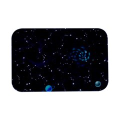 Realistic Night Sky With Constellations Open Lid Metal Box (Silver)  