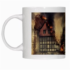 Braunschweig City Lower Saxony White Mug by Cemarart