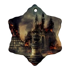 Braunschweig City Lower Saxony Ornament (snowflake) by Cemarart