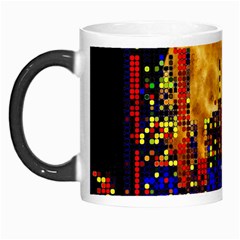 Skyline Frankfurt Abstract Moon Morph Mug