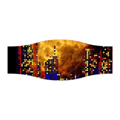 Skyline Frankfurt Abstract Moon Stretchable Headband