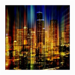 Skyline Light Rays Gloss Upgrade Medium Glasses Cloth (2 Sides) by Cemarart