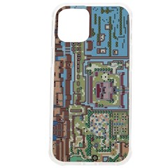 Arcade Game Retro Pattern Iphone 12 Pro Max Tpu Uv Print Case by Cemarart