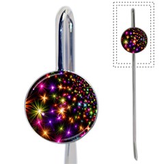 Star Colorful Christmas Xmas Abstract Book Mark