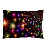 Star Colorful Christmas Xmas Abstract Pillow Case (Two Sides) Front