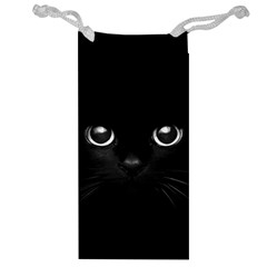 Black Cat Face Jewelry Bag