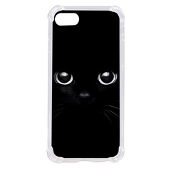 Black Cat Face Iphone Se by Cemarart